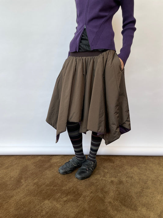 NATURAY|Reversible Padded Skirt