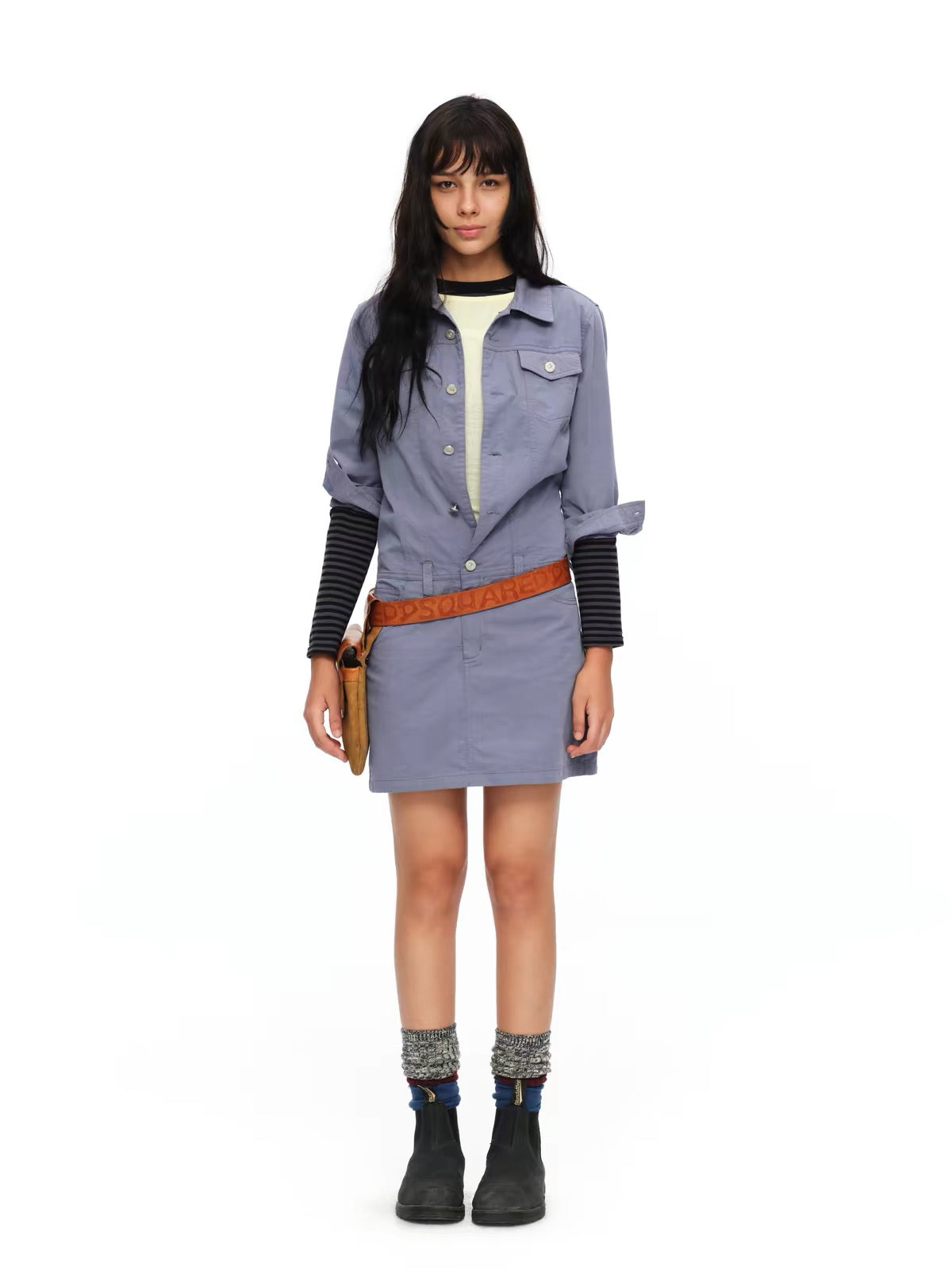oinimi｜Multi-Pocket Utility Jumpsuit Dress