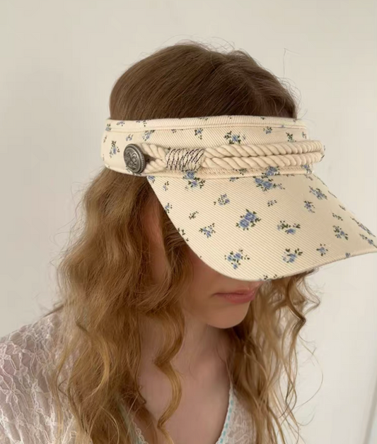 O’clock｜Mint Floral Summer Visor