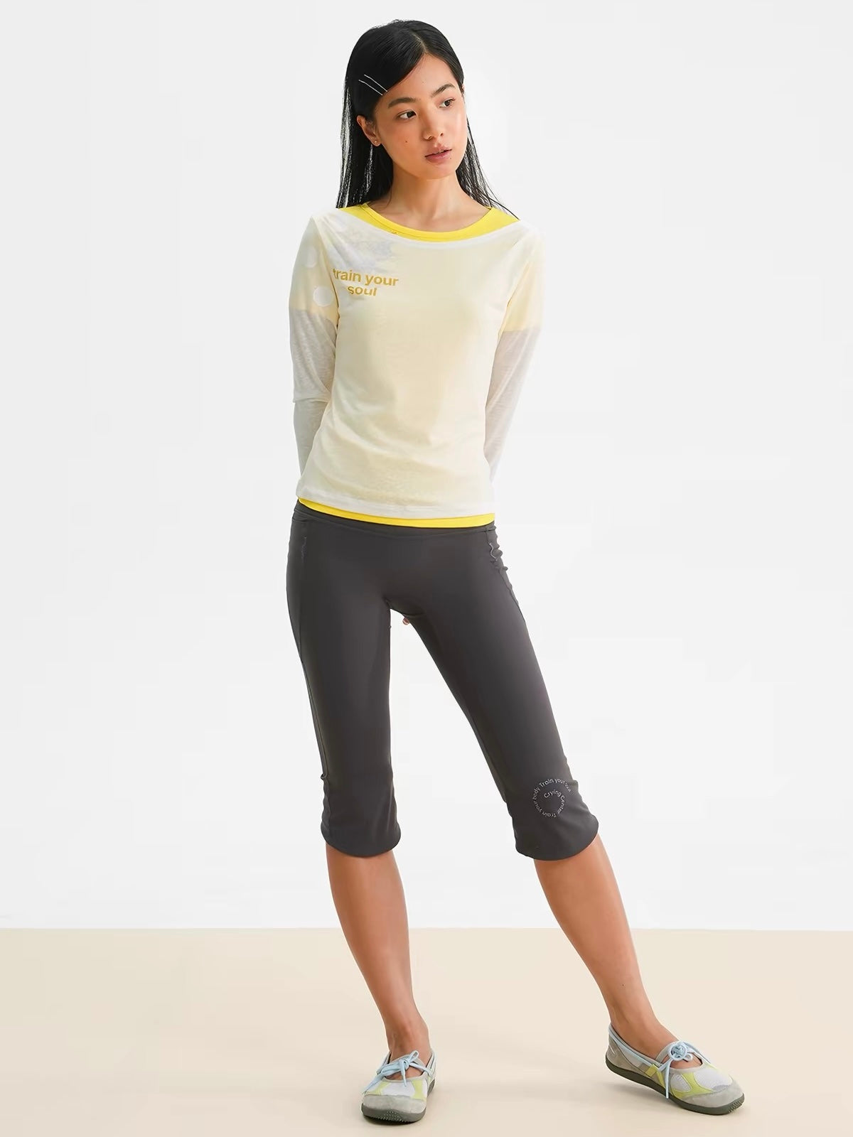 CryingCenter｜Double-Layered Linen T-Shirt