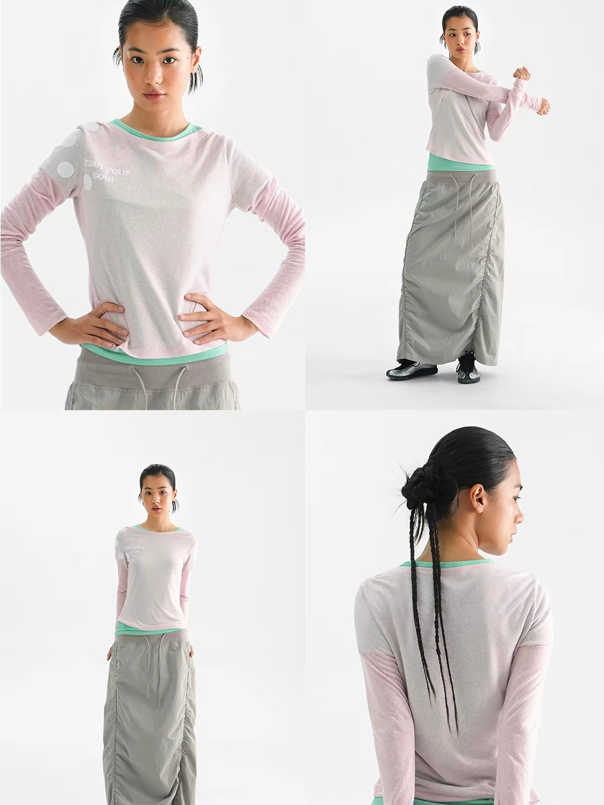 CryingCenter｜Double-Layered Linen T-Shirt