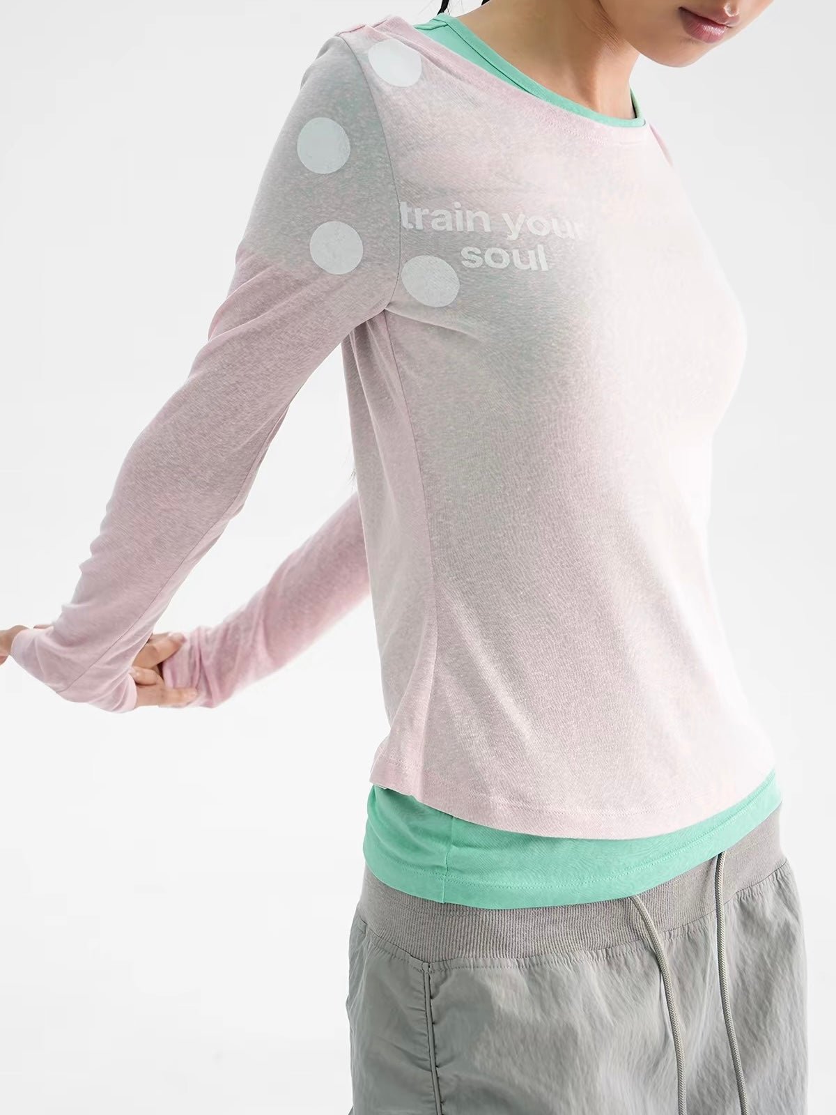 CryingCenter｜Double-Layered Linen T-Shirt