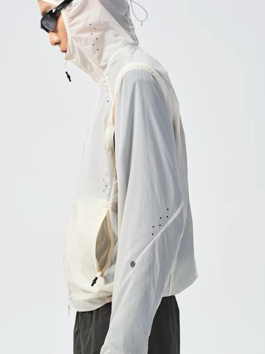 MANUFACTURE｜2-in-1 Lightweight Sun Protection Jacket UPF50+