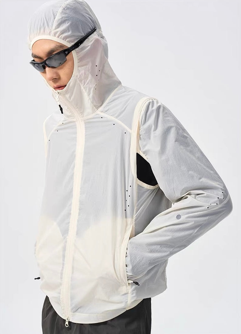 MANUFACTURE｜2-in-1 Lightweight Sun Protection Jacket UPF50+