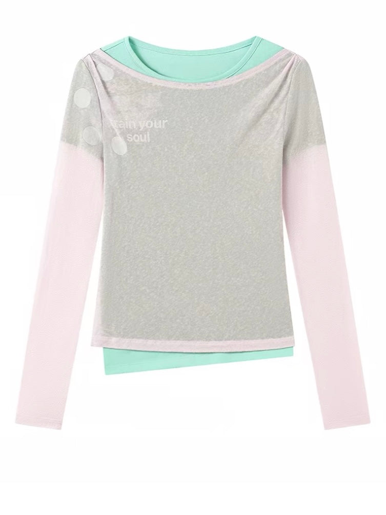 CryingCenter｜Double-Layered Linen T-Shirt