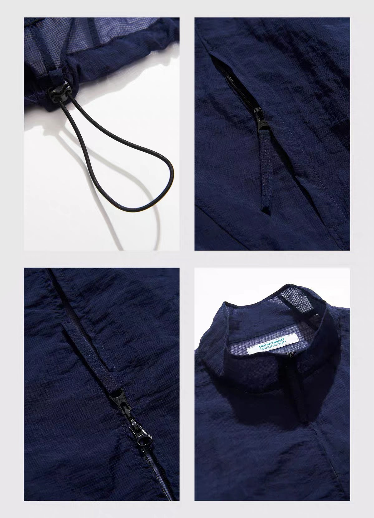 MANUFACTURE ｜Lightweight Drawstring Vest