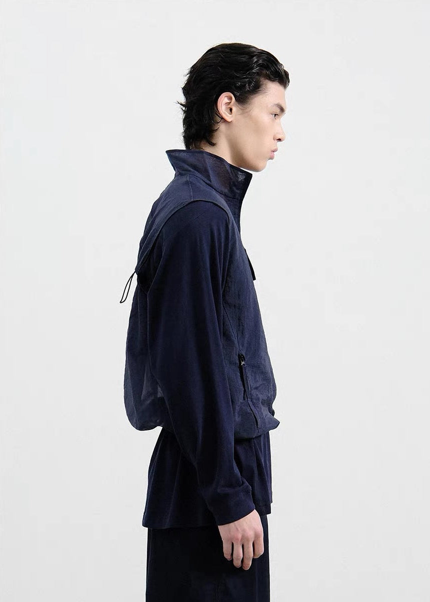 MANUFACTURE ｜Lightweight Drawstring Vest