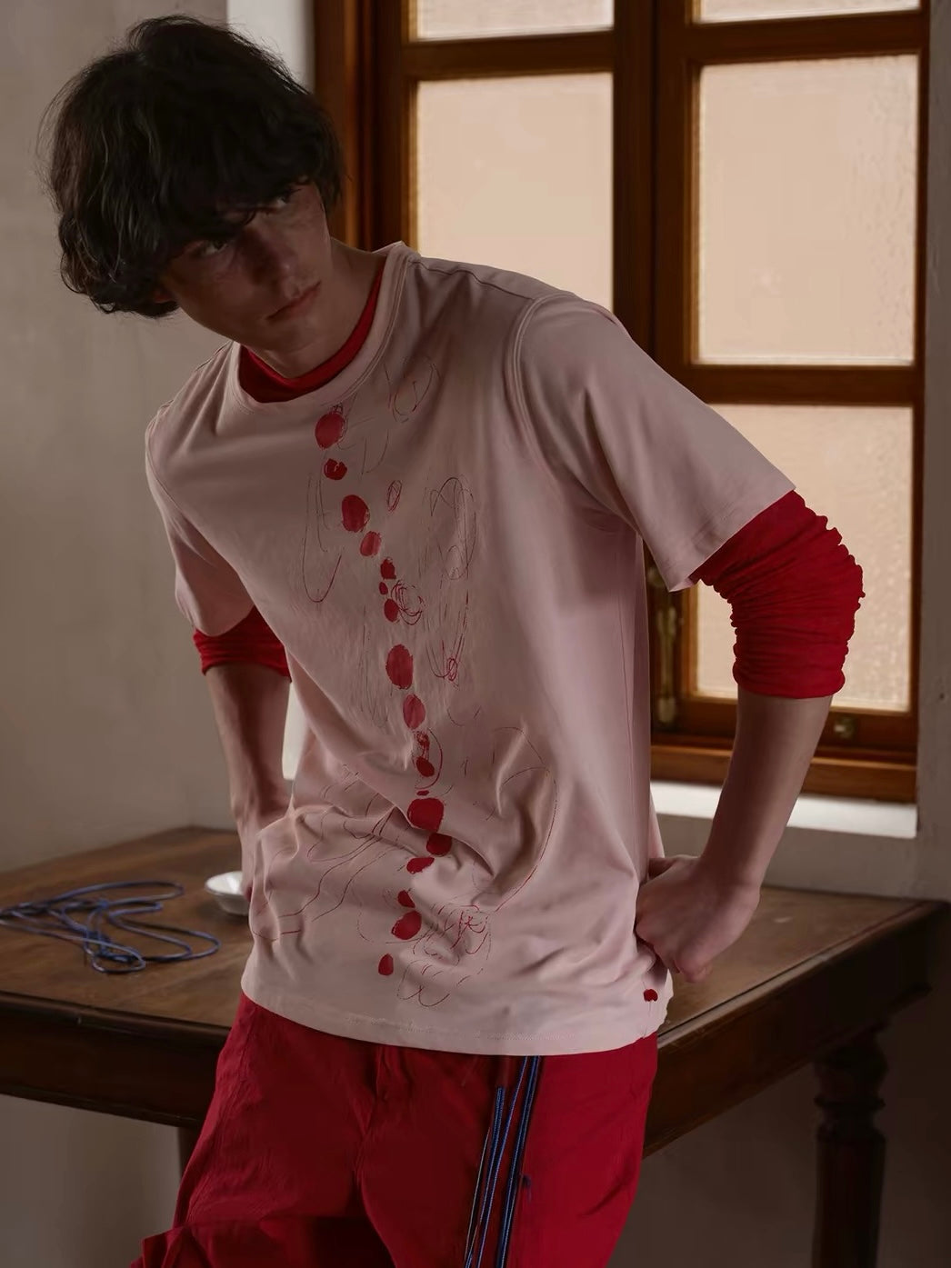 soknot|Art Dot Short-Sleeve T-Shirt