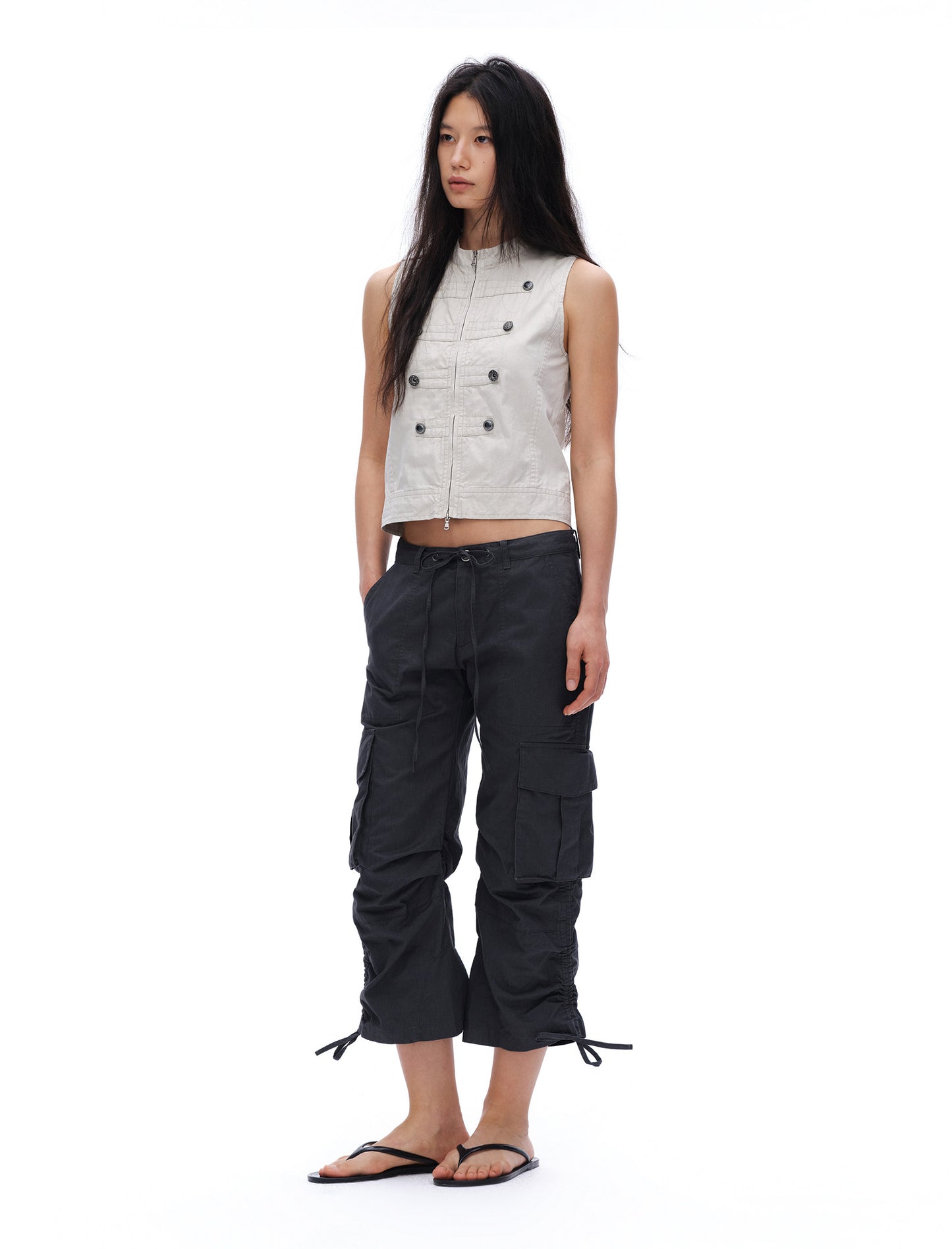 oinimi｜Napoleon Medal Double-Breasted Vest