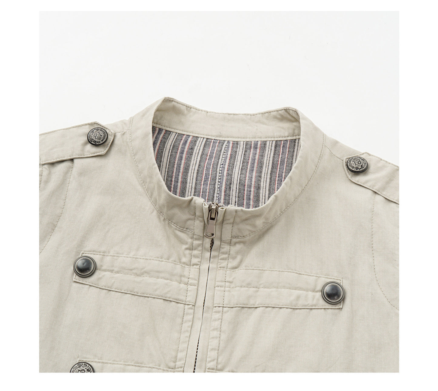 oinimi｜Napoleon Medal Double-Breasted Vest