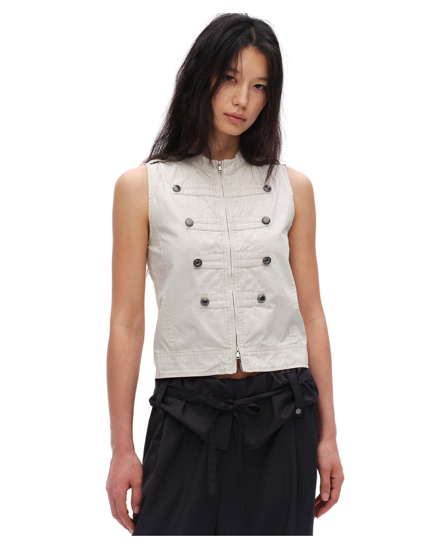 oinimi｜Napoleon Medal Double-Breasted Vest