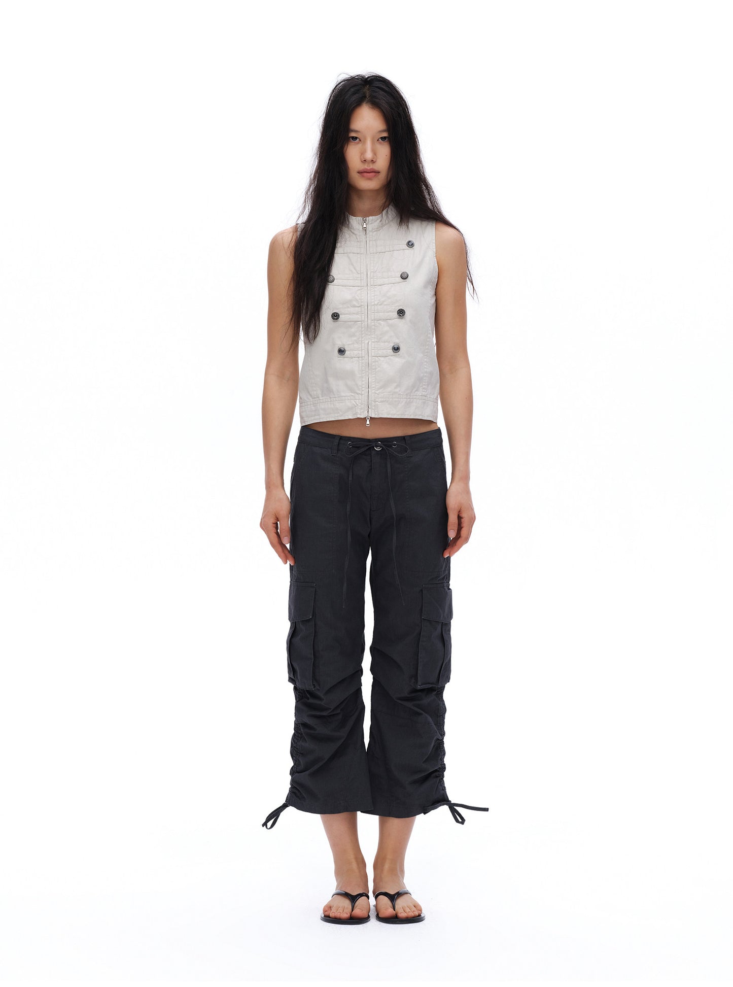 oinimi｜Napoleon Medal Double-Breasted Vest